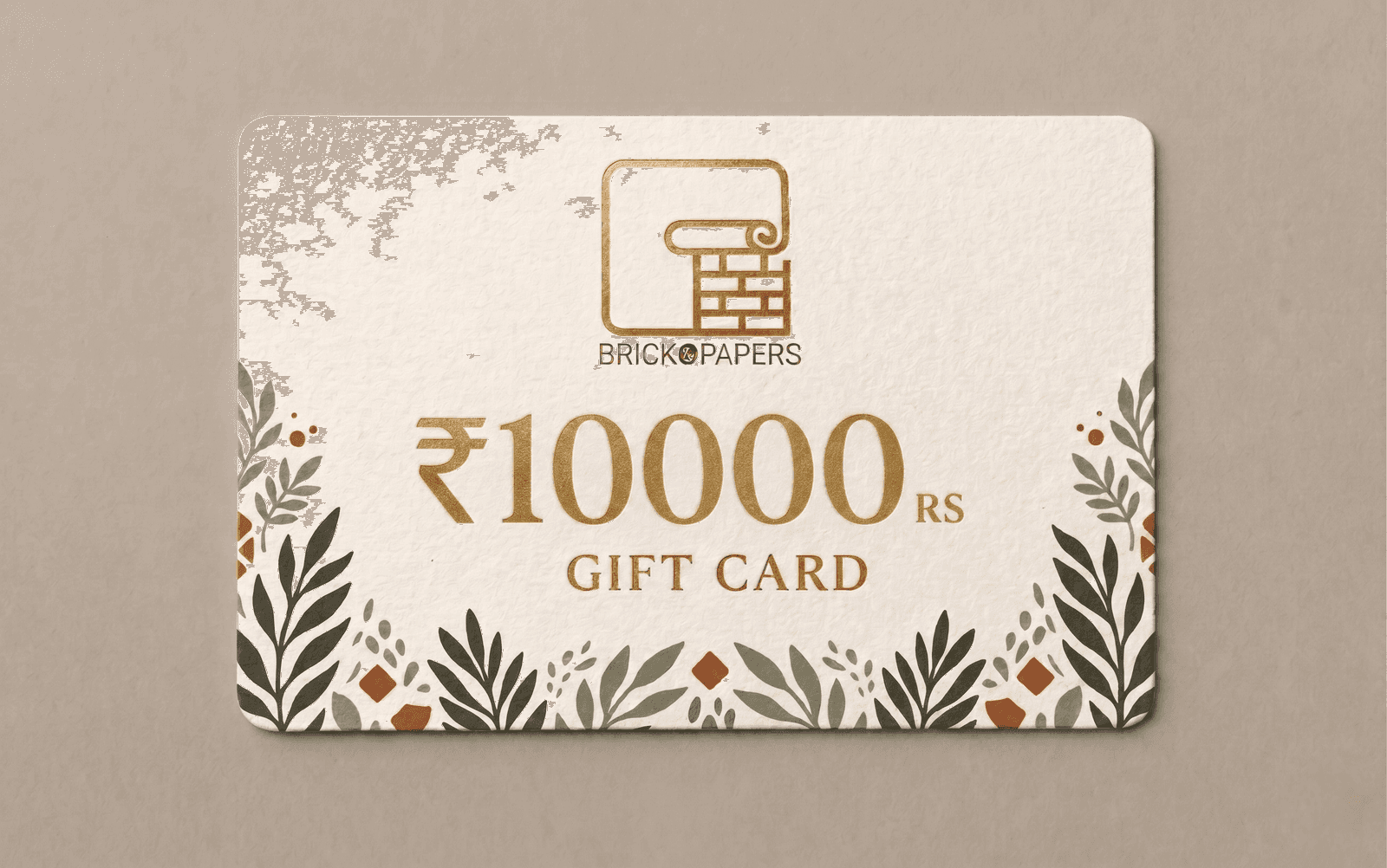 ₹10,000 gift card
